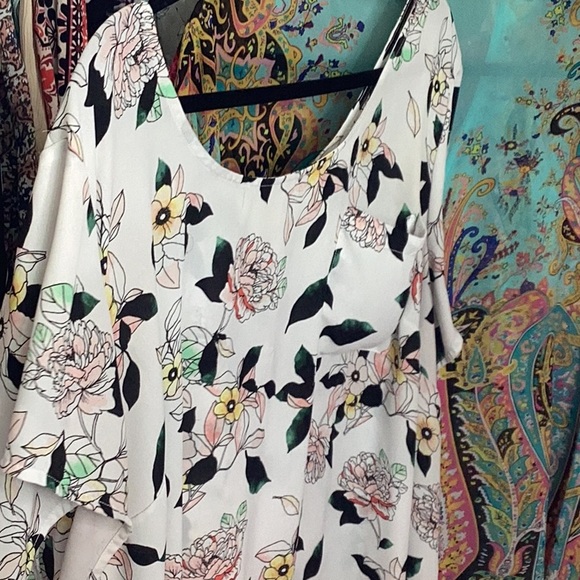 torrid Tops - Torrid Floral Blouse 4x